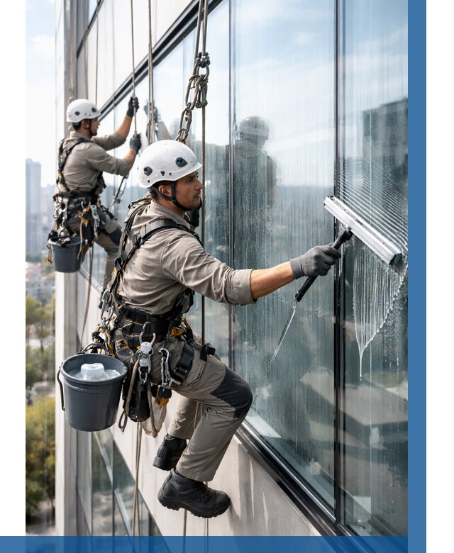 Мойка окон альпинистами в Орле от 4556 р. | ВЫСОТНИК-Орл