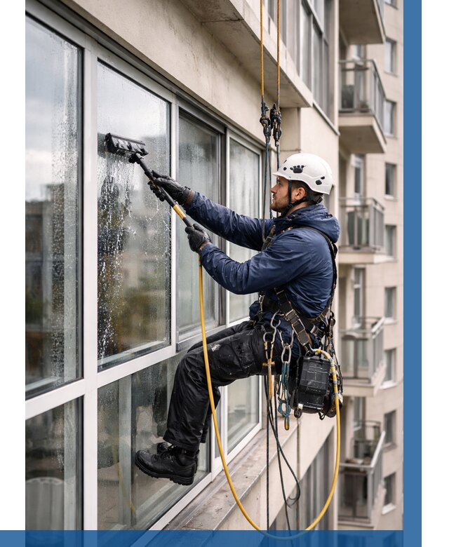 Мойка балконного остекления в Орле от 3543 р. | ВЫСОТНИК-Орл