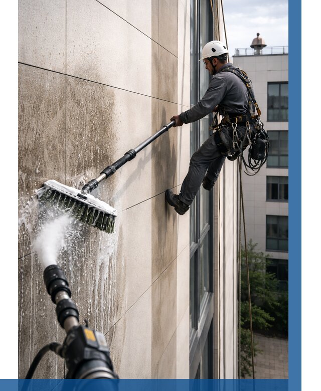 Мойка фасада из керамогранита в Орле от 304 р. | ВЫСОТНИК-Орл