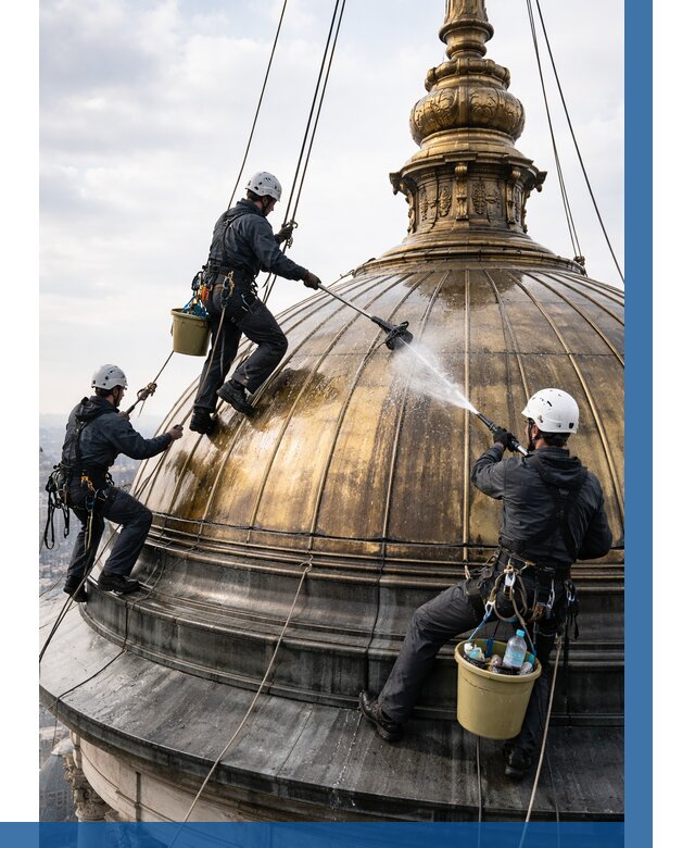 Мойка куполов и шпилей в Орле от 8099 р. - заказать | ВЫСОТНИК-Орл