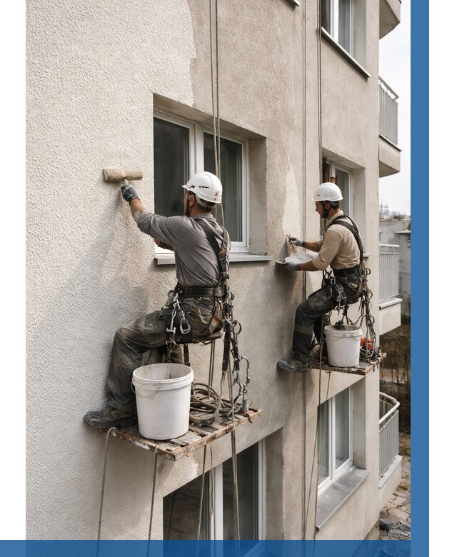 Нанесение короеда на фасад в Орле от 456 р. | ВЫСОТНИК-Орл