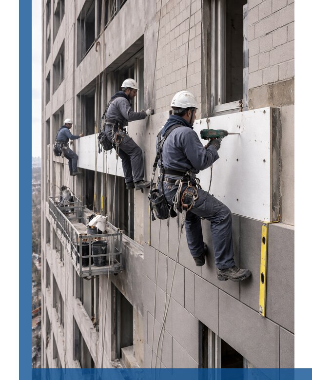 Монтаж фасадных термопанелей высокого качества в Орле