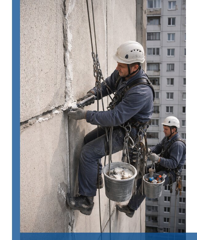Утепление межпанельных швов в Орле профессионально и надежно