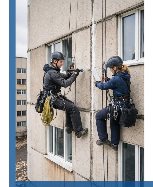 Герметизация межпанельных швов тёплым швом в Орле