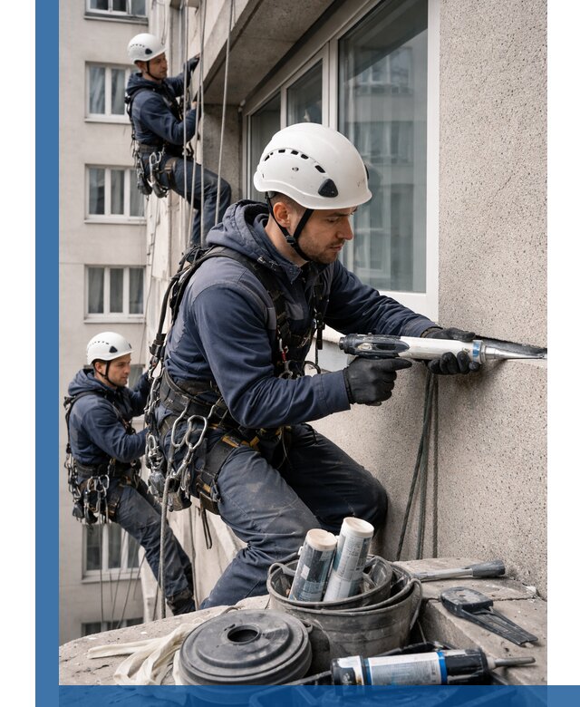 Герметизация швов лоджии в Орле профессионально и надежно