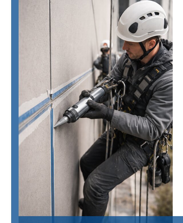 Герметизация стыков фасадных панелей в Орле качественно и быстро