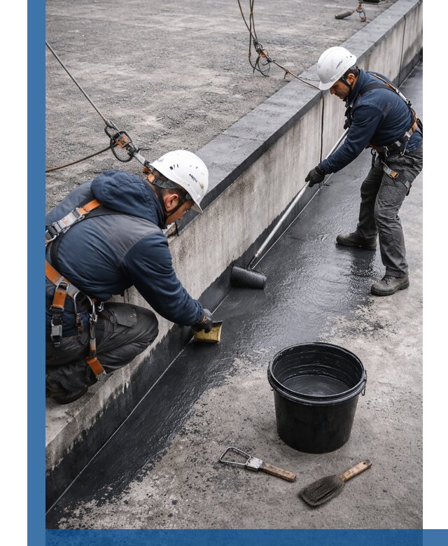 Гидроизоляция кровли жидкой резиной профессионально в Орле