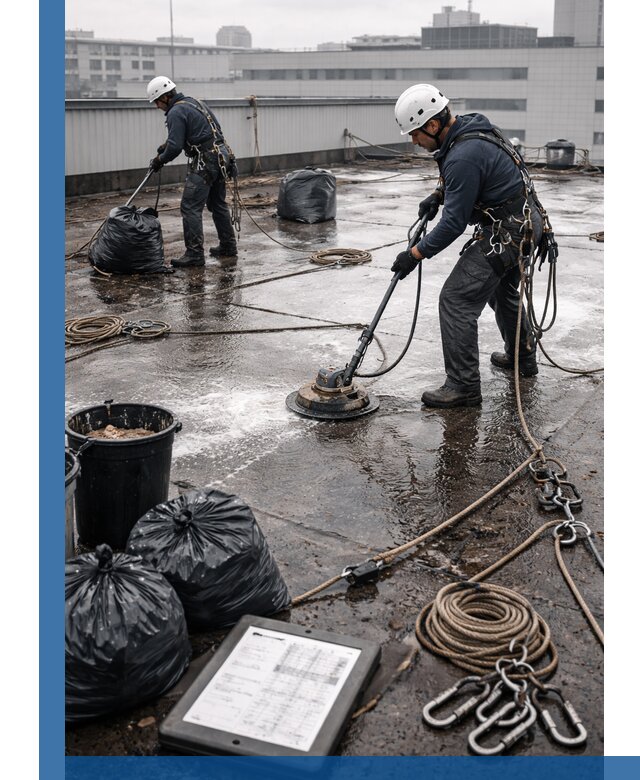 Плановая очистка кровли по графику в Орле для безопасности