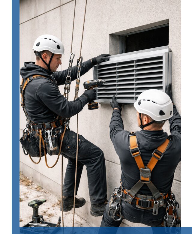 Монтаж вентиляционных решеток в Орле профессиональный сервис