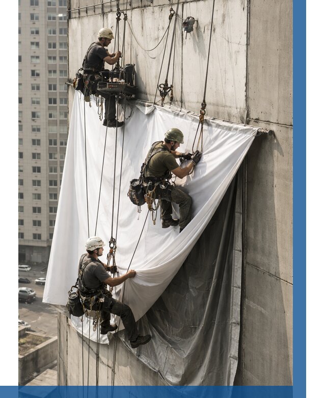 Замена баннерного полотна в Орле от 6581 р. | ВЫСОТНИК-Орл—заказать