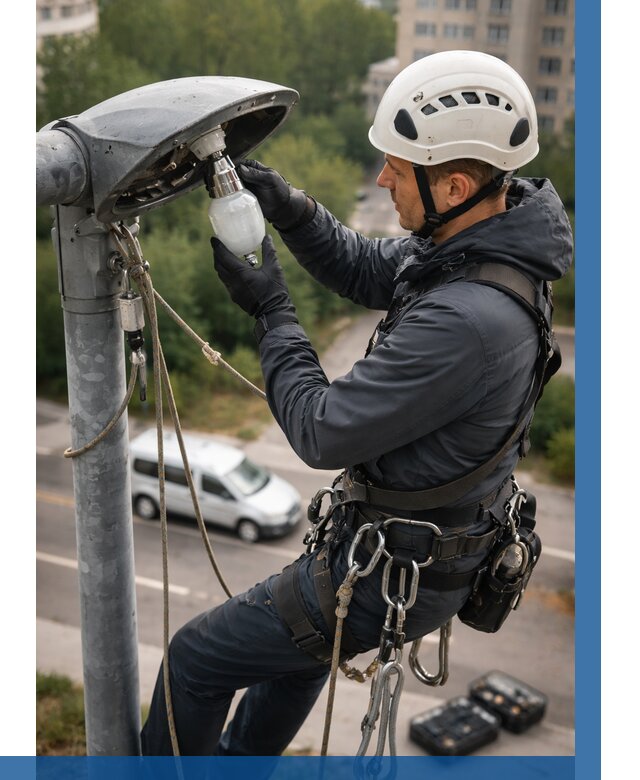 Замена ламп на высоте в Орле от 2531 р. | ВЫСОТНИК-Орл