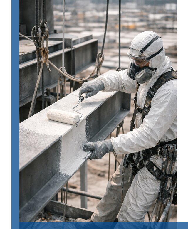 Профессиональная огнезащитная обработка металлоконструкций в Орле