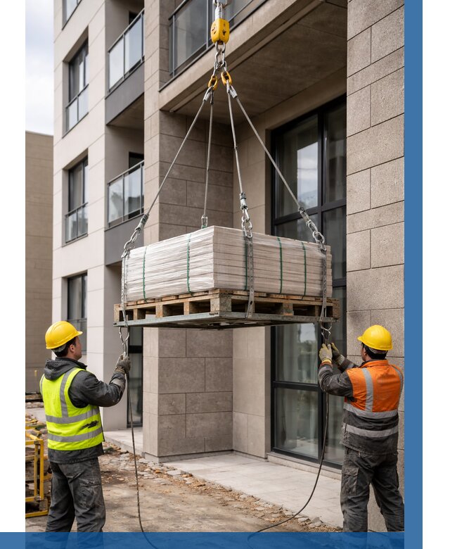 Подъем керамогранита на этаж в Орле от 3543 р. | ВЫСОТНИК-Орл