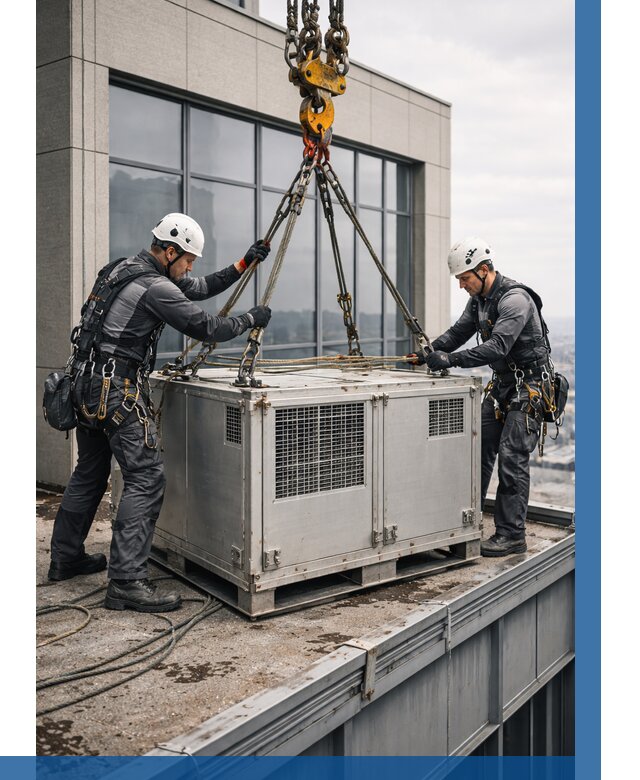 Такелажные работы на высоте в Орле от 8099 р. | ВЫСОТНИК-Орл