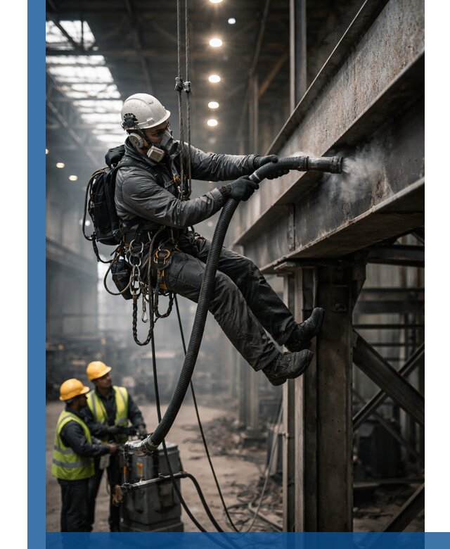 Обеспыливание конструкций в цехах промышленного производства в Орле