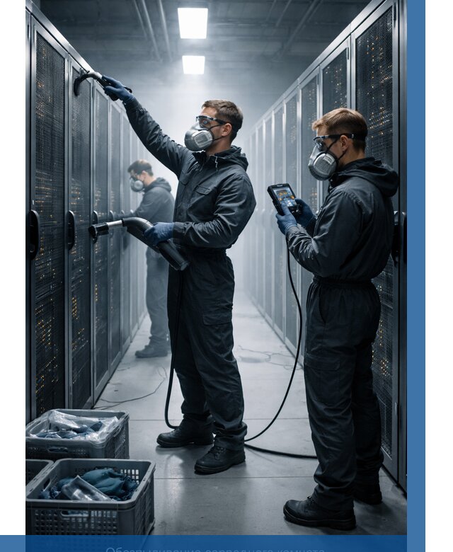 Обеспыливание серверной комнаты в Орле от 4556 р. | ВЫСОТНИК-Орл