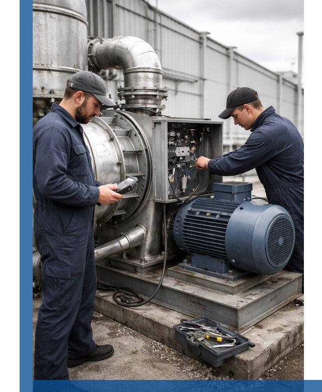 Техническое обслуживание промышленного оборудования в Орле