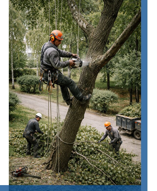 Кронирование деревьев в Орле от 6581 р. | ВЫСОТНИК-Орл