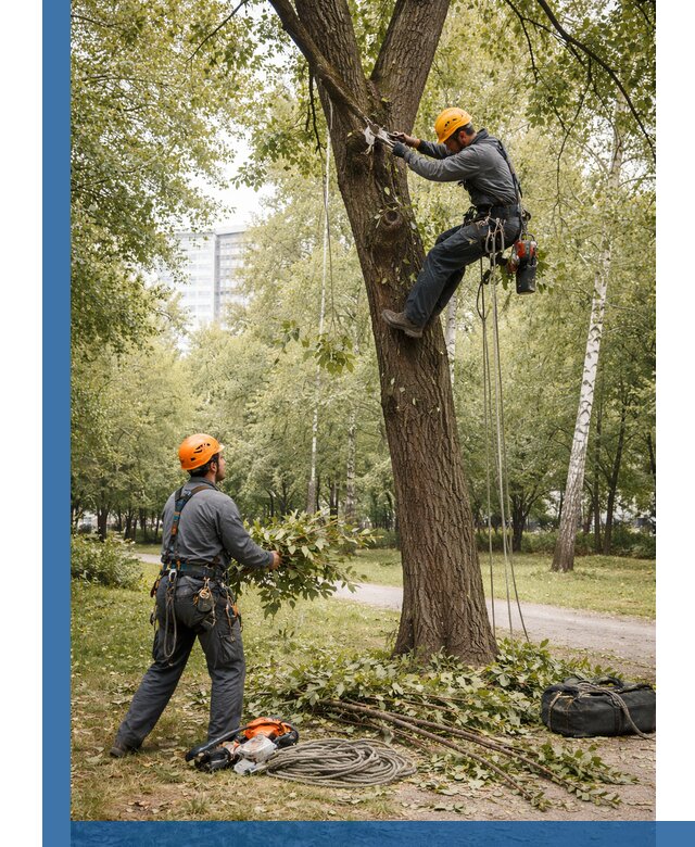 Санитарная обрезка деревьев в Орле, профессионально и безопасно