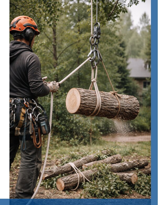 Валка деревьев частями в Орле от 7593 р. | ВЫСОТНИК-Орл