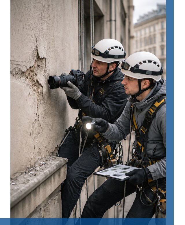 Фотофиксация дефектов фасада в Орле от 4556 р. | ВЫСОТНИК-Орл