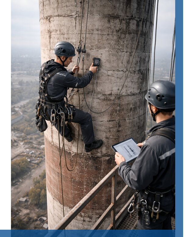 Обследование дымовой трубы в Орле от 8099 р. | ВЫСОТНИК-Орл