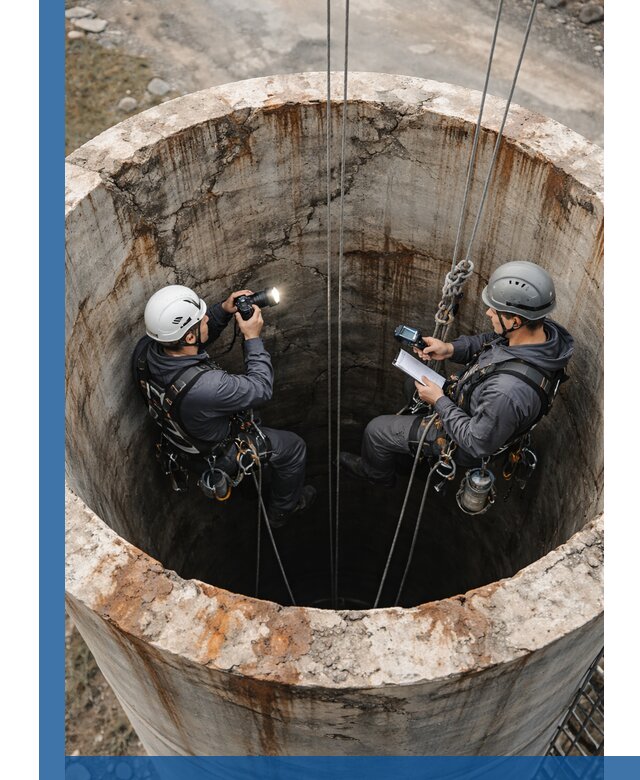 Обследование дымовой трубы: диагностика и оценка состояния в Орле